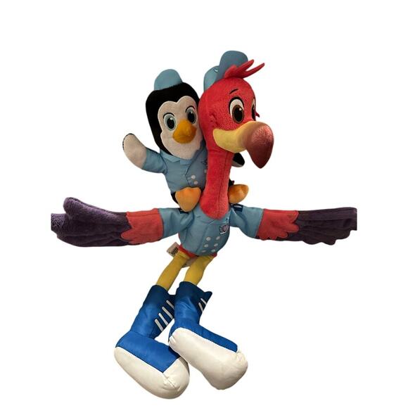 Disney Junior TOTS Talk and Flap Pip & Freddy 20" Sound Moves Plush Toy - Picture 1 of 8